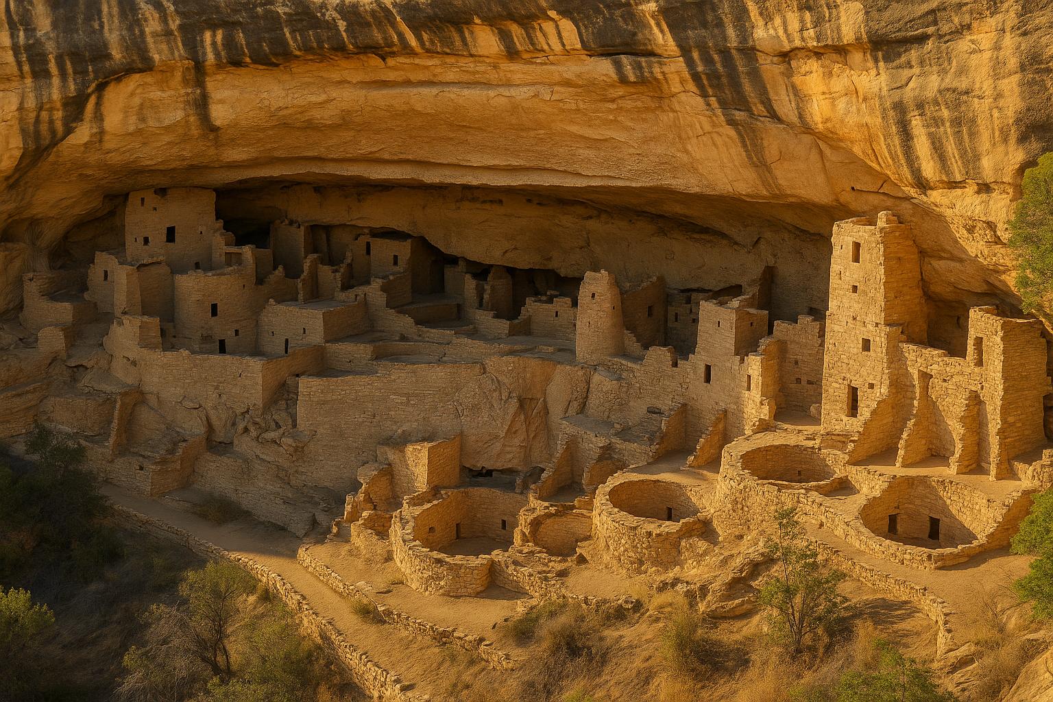 The ancient heritage of Cliff Palace in Mesa Verde.