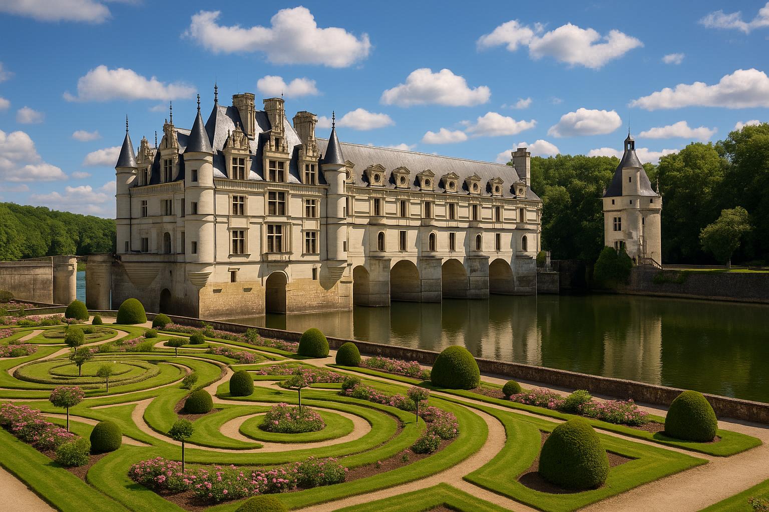 The beauty of the Loire Valley chateaux.