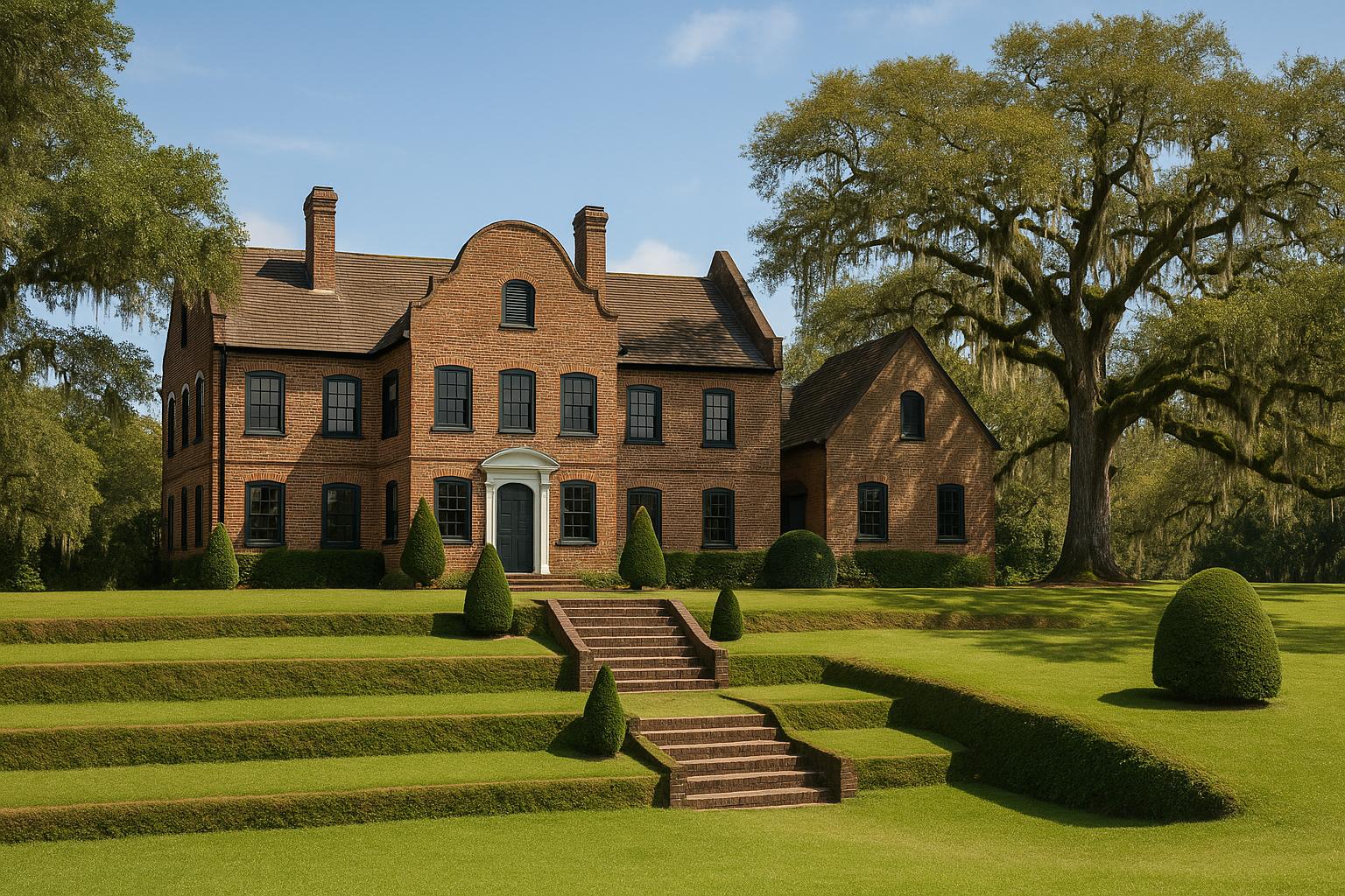 The colonial elegance of Middleton Place in Charleston.