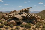 The environmental harmony of the Desert House by Kendrick Bangs Kellogg.