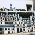 The extravagant design of the Château de Chambord.