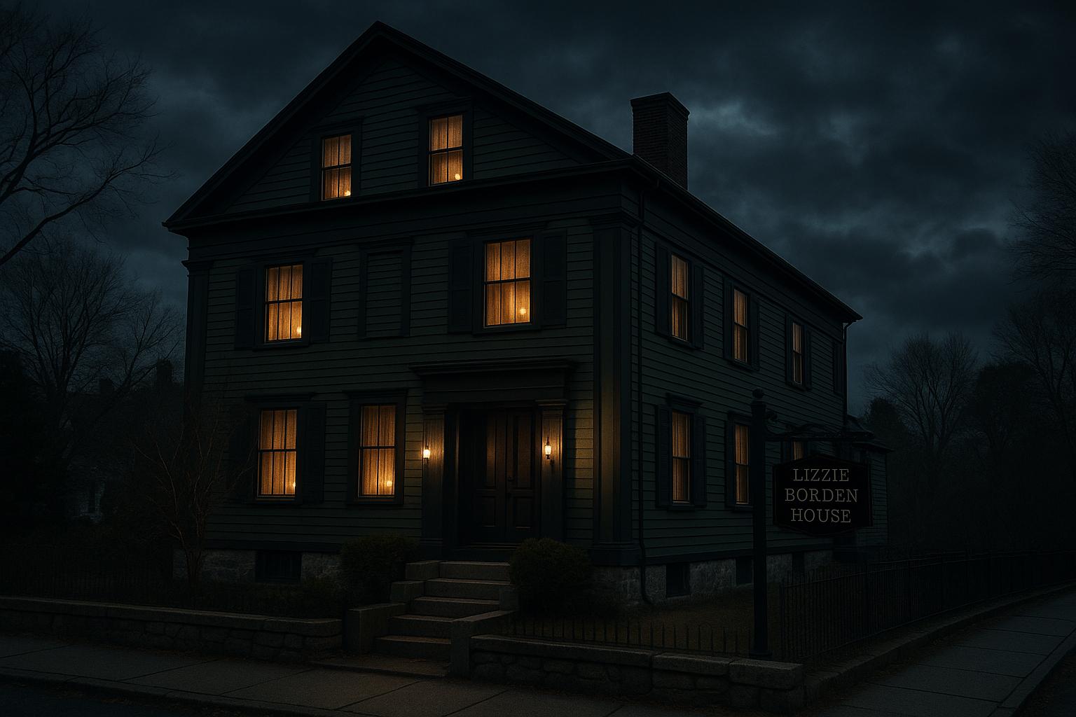 The haunting beauty of the Lizzie Borden House.