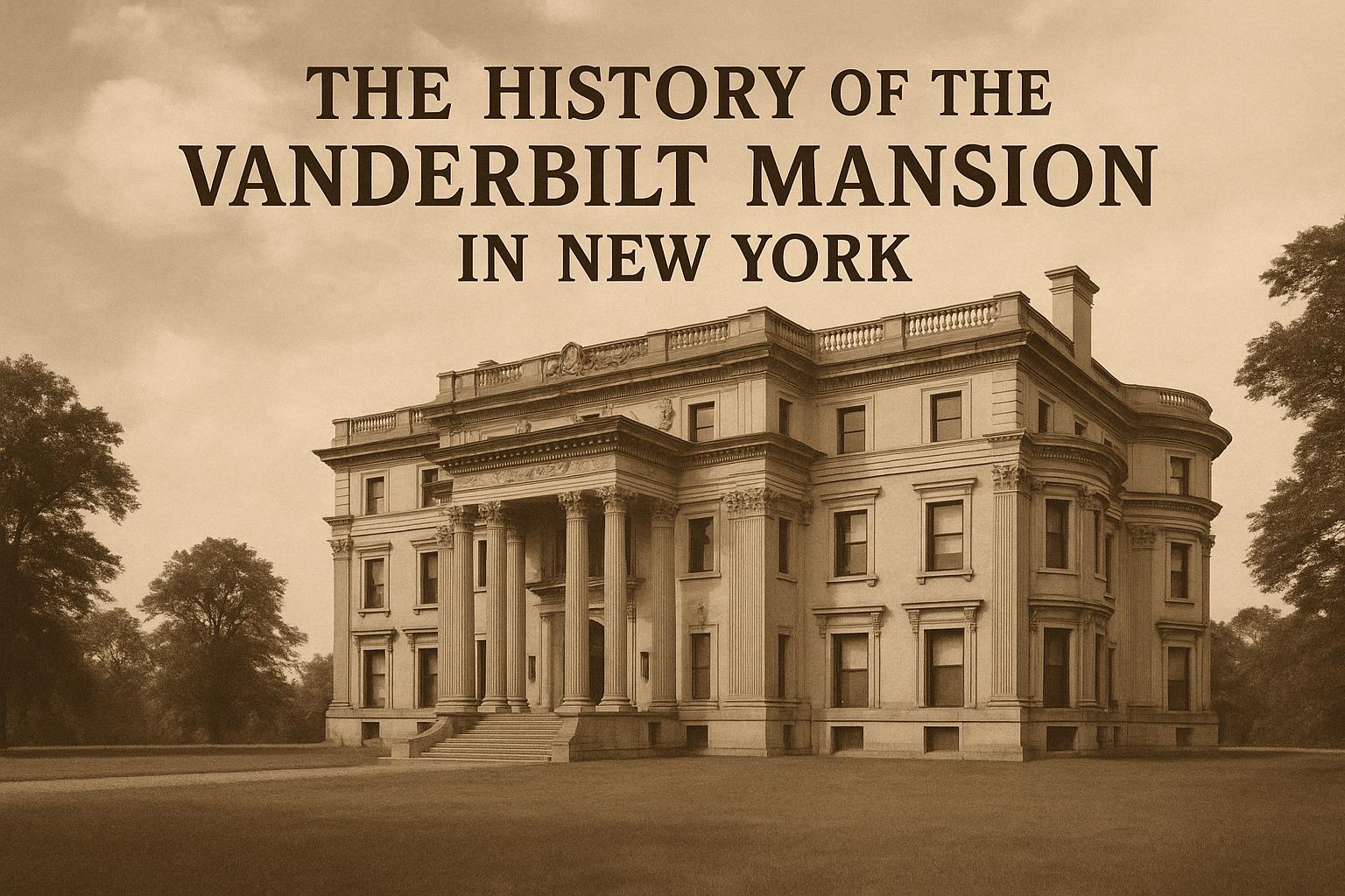 The history of the Vanderbilt Mansion in New York.