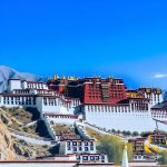 The magnificence of the Potala Palace in Tibet.