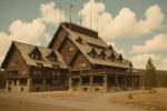 The origins of the Old Faithful Inn in Yellowstone National Park.