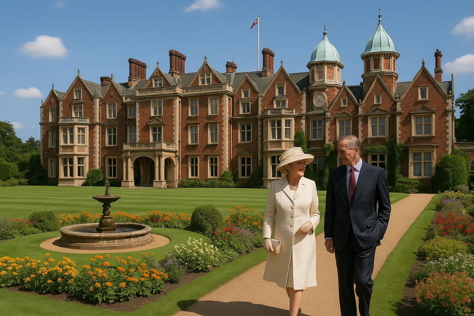 The royal lifestyle in Sandringham House.