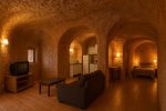 The underground architecture of Coober Pedy homes in Australia.